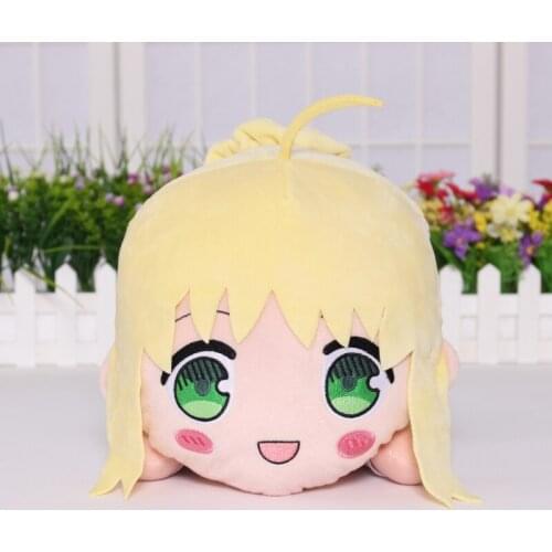 Fate Stay Night Saber Soft Plush Toy Doll Gift for Child 40cm