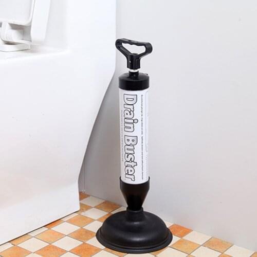 Clogged Remover Sewer Dredge Vacuum Pipe Toilet Plungers Drain High Pressure Air Drain Manual Dredge Machine Cleaning Tool