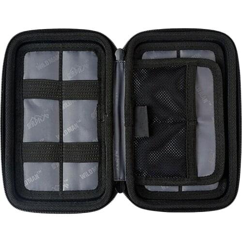 Hard Shell 4 Slot Watch Box Organizer Waterproof Travel Watch Storage Zipper Case Portable Watch Strap Band Organizer Bag