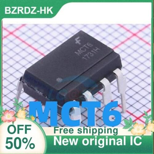 2-10PCS/lot MCT6 DIP8 New original IC
