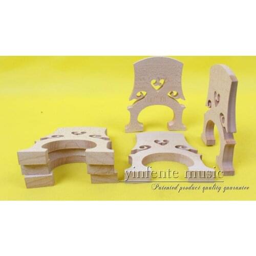 1 pcs full sizecello 4/4 Bridge maple cello parts Metal Screws 4/4