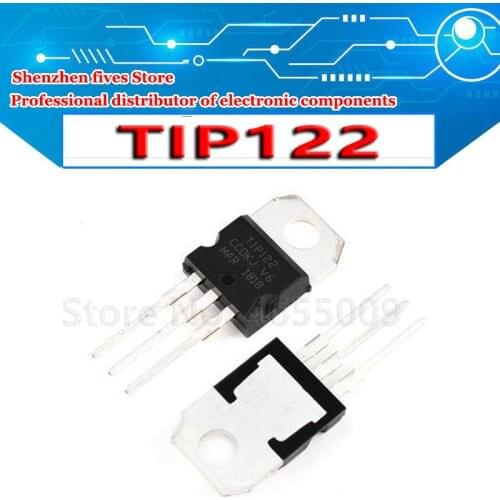 10pcs/lot TIP125 TIP122 TIP120 TIP127 TIP142T TIP147T TO-220 through-hole transisrot bipolar In Stock