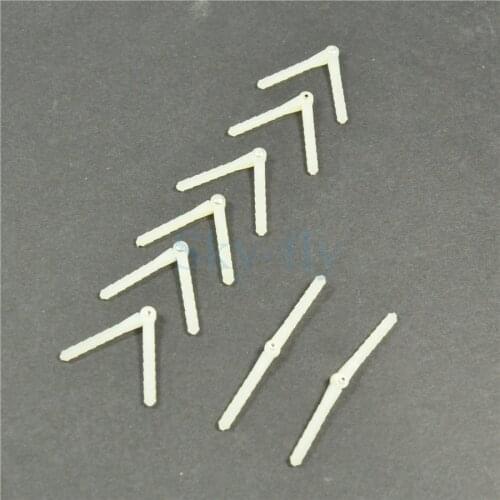 10pcs Plastic Pin Hinge Diameter 2.5mm x L48mm For RC Airplane Model