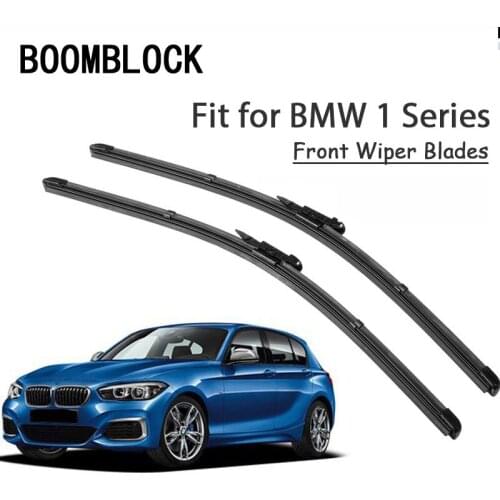 BOOMBLOCK 2PCS High Quality Front Windshield Wiper Blades For BMW F20 F21 E87 E82 E81 BMW 1 Series Accessories