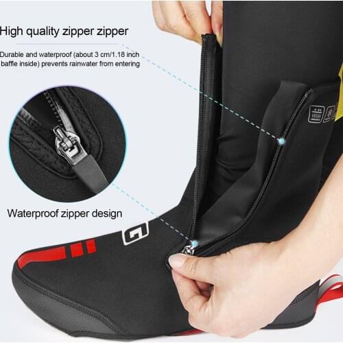 GIYO bicycle cycling shoe cover lock shoe cover road shoe cover windproof and waterproof outdoor cycling thick shoe cover
