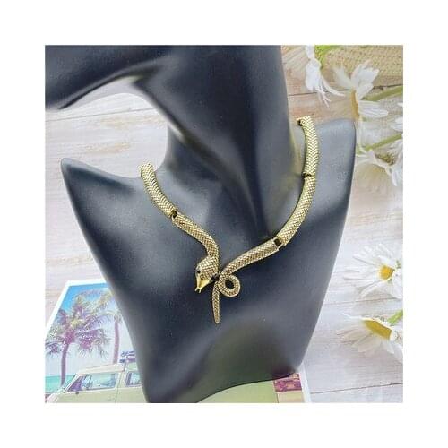 Fashion Snake Shape Choker Hip Hop Clavicle Chain Female New Collar Jewelry Accessories Silver Gold Color Necklace Dropshipping