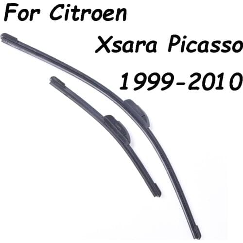 Front Wiper Blades For Citroen Xsara Picasso from 1999 2000 2001 2002 2003 2004 2005 To 2010 Car Accessories Windshield Wipers