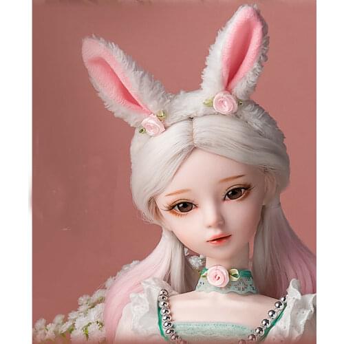 Handmade Bjd 1/3 Doll Full Set 60cm Handpainted Makeup Jointed Lolita Animal Princess Dolls Girls Toys Gift