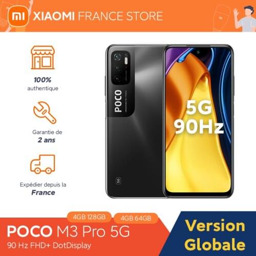 Global Version POCO M3 Pro 5G Smartphone NFC 64GB Dimensity 700 Octa Core 90Hz 6.5” FHD+ Screen 48MP Triple Camera 5000mAh