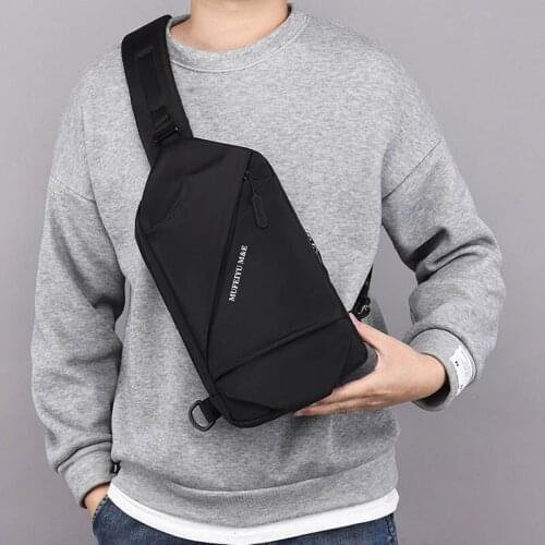 Waterproof Large Capacity Chest Bag Unisex Multi-Function Anti Theft Crossbody Bags Outdoor Mountaineering Short Travel Bag