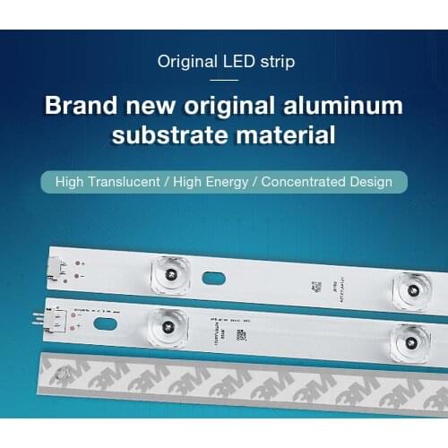 8PCS LED Backlight Strip 4 Lamp Beads Light Bar for 42 Inch TV INNOTEK DRT 3.0 42" 6916L 1709B 1710B 1957E 1956E 6916L-1956A 69