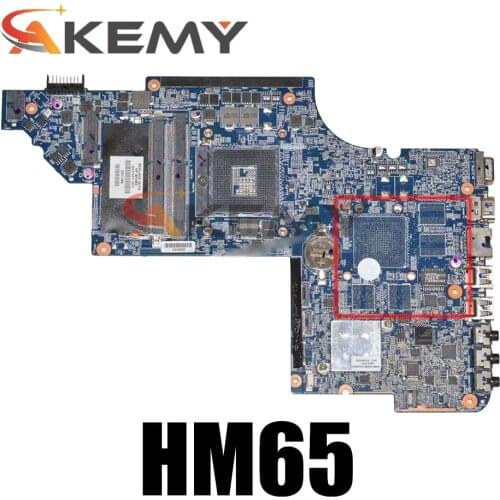 High Quality Laptop Motherboard For HP DV6 DV6-6000 Series MainBoard 641485-001 HM65 PGA989 Full Tested
