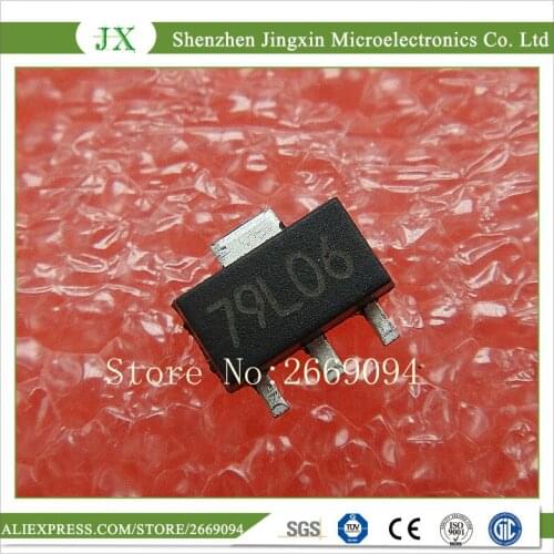100pcs/lot) SOT-89 6V 79L06 three terminal voltage regulator chip high quality SOT89