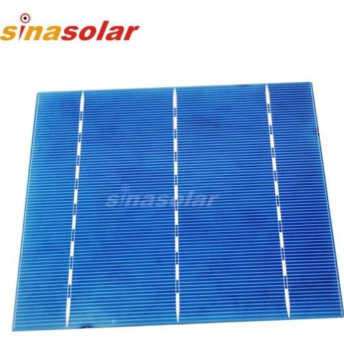 156*156mm Polycrystalline Solar Cell For Solar Panel DIY