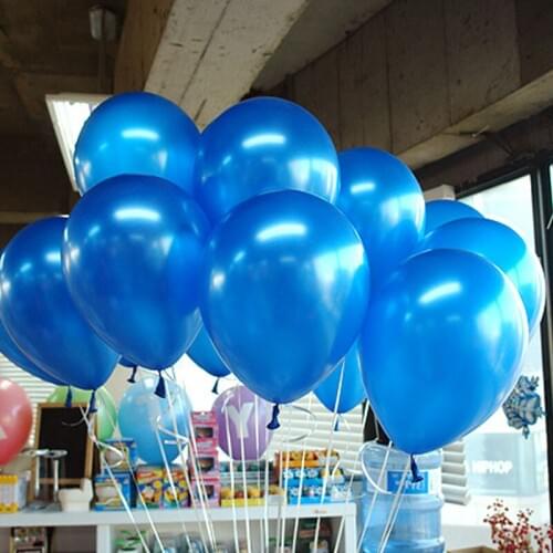 20 Pcs/Set Air Balloons Latex 10 Inch Solid Color Inflatable Circular Balloon For Wedding Birthday Party Decoration FPin
