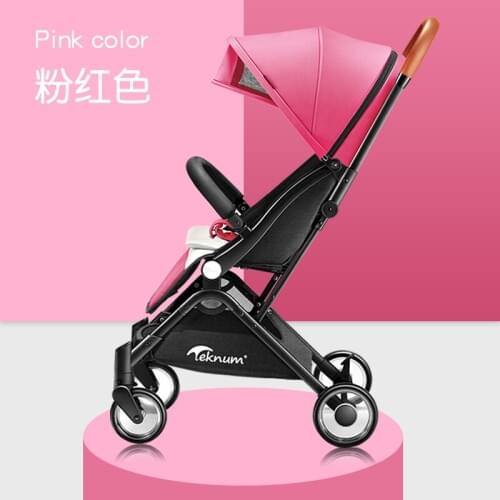 2020 Teknum light Stroller Portable newborn carriage Can Sit On The Babys Umbrella Car Easy To Fold child travel pram free ship