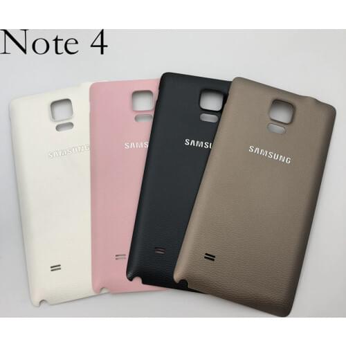 For Samsung Galaxy Note 4 N910 N910F N910V N910C N910G N910A N910P Phone Case Rear Battery Cover Housing Back Pannel