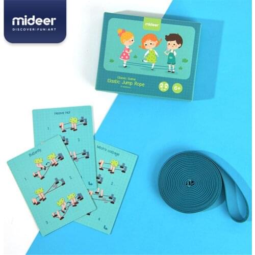 Classic Kids Outdoor Jump Game Elastic Rubber Jump Rope Toys For Children Outside Party Sport Family Cooperation Educational Toy