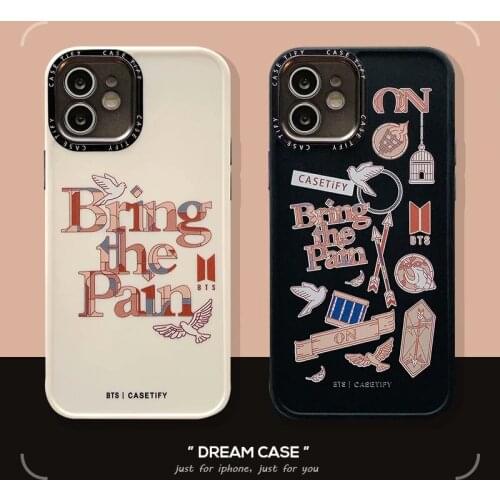 Straight edge frosted vacuum electroporation fine hole mobile phone case TPU-bts2-(i7-12max)