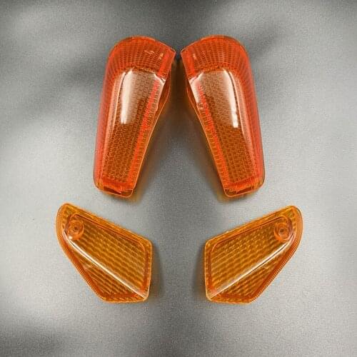 Motorcycle Front Turn Signal Light Lens Cover For Kawasaki Ninja ZX-10 ZX1000 1988-1990 ZZR250 EX250 1990-2007 01 02 03 04 05
