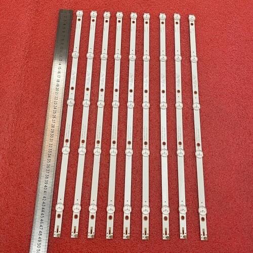 New 9 PCS/set 5LED(6V) 485mm LED Backlight Strip for 50USK1810T2 50PUT6023 K500WDC2 A2 4708-K50WDC-A2113N11