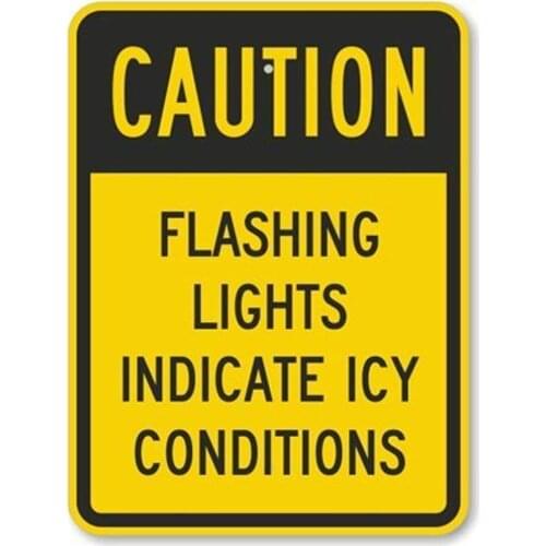 New Road Sign Photo Enforced Poster Funny Art Decor Vintage Aluminum Retro Metal Tin Sign Painting Decorative Signs