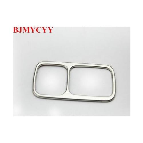 BJMYCYY Stainless steel back decorative rear seat cigarette lighter decoration light circle for Chevrolet Malibu XL 2016