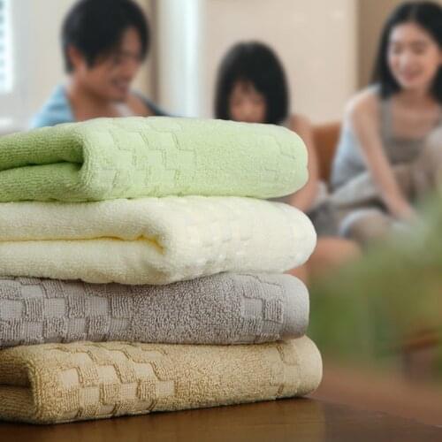 Cotton Household Towels Anti-mite Absorb Water Strongly Easy To Dry High Absorbent Thicken Face Towel Hotel Bathroom Supplies