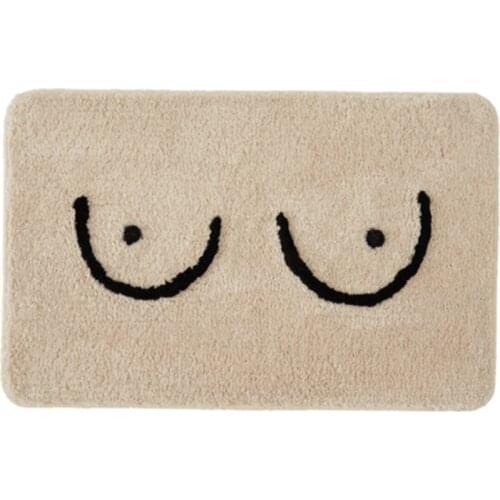 Fluffy Bathmat Funny Letters Bathroom Rug Bath Tub Side Carpet Function Entrance Mats Floor Mat Anti Slip Rugs Home Decor