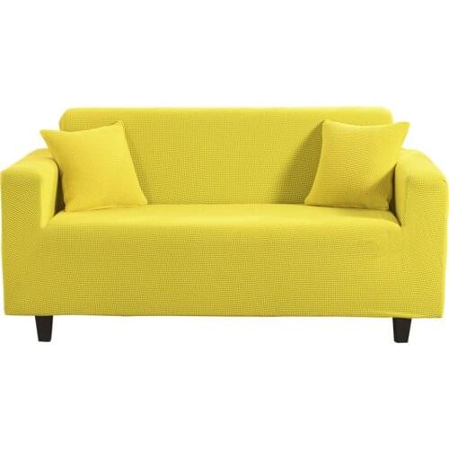 Corn Kernels Stretch Sofa Covers Wrap Whole Sofa Loveseat Cover Yellow Pink Purple Gray Couch Covers for Living Room