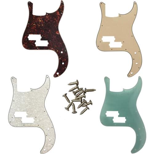 Custom Guitar Parts Quality Electric Guitar Pickguard - For Japan 4 strings Precision Bass P Bass Guitar Pickguard Scratch Plate