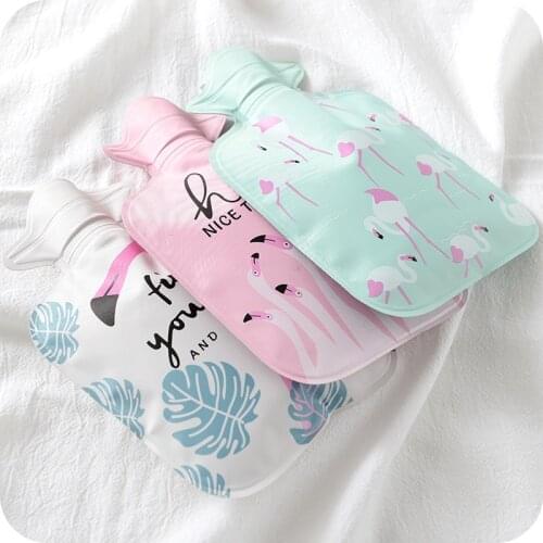 Winter Mini Warm Hot Water Bag Cartoon Pattern Hot Water Bottles Lady Kids Gifts Physiological Period Warm Aceessories