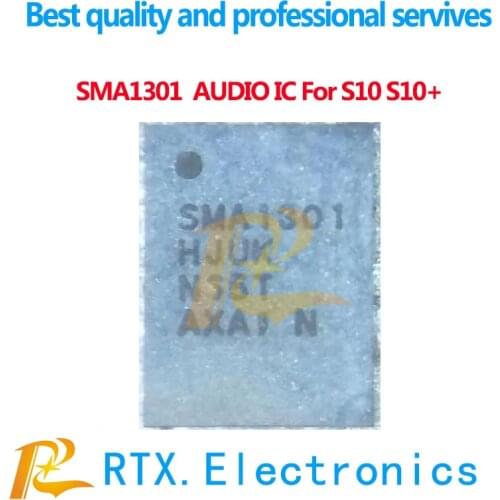 1-10pcs Original New SMA1301 Audio IC For Samsung S10 S10+ G970 G973 G975 A105F Ring Audio Codec Sound Control Chip Replacement
