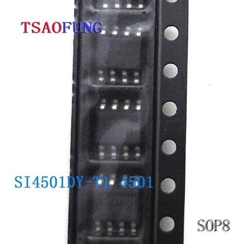 5Pieces SI4501DY-T1 SI4501DY 4501 SOP8 Integrated Circuits Electronic Components