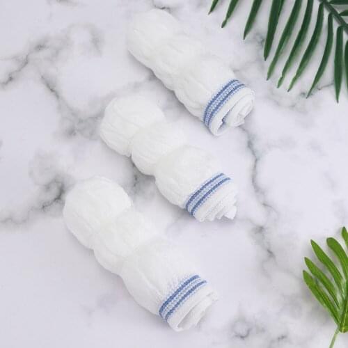 6pcs Adult Diaper Fixed Pants Breathable Mesh Pants Incontinence Briefs for Woman Man Size Large Blue