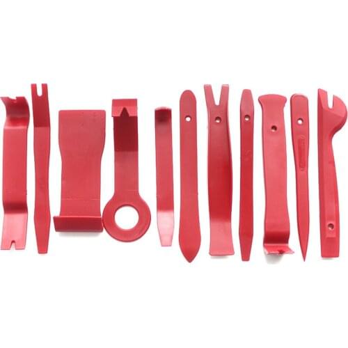 7/11PCS Car Audio Maintenance Kit Auto Trim Repair Panel Remover Pry Bar Car Dash Radio Door Trim Panel Clip Hand Tools Set