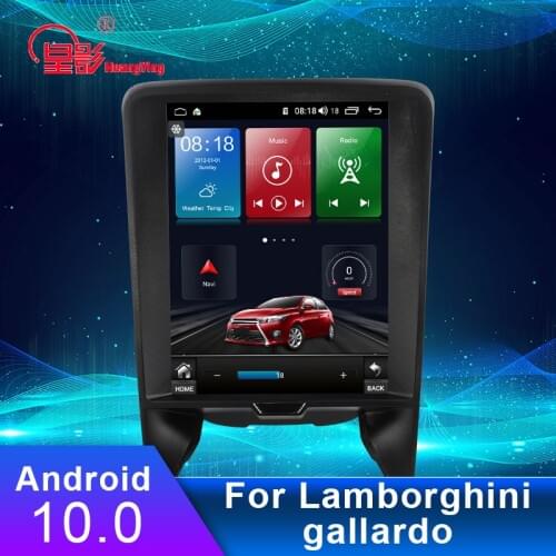 12.1'' Android 10 Car Multimedia Player GPS Navigation For Lamborghini gallardo GPS Audio Radio stereo