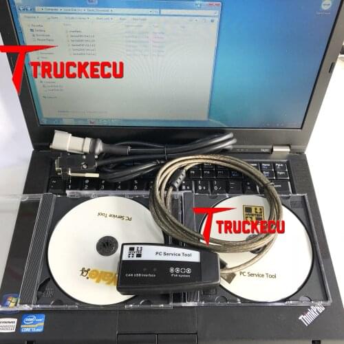 For Yale Hyster PC Service Tool Ifak CAN USB Interface hyster yale forklift truck diagnostic kit hyster parts service manuals