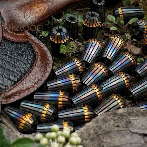 Metood design / Chenguang mechanical knife pendant DIY umbrella rope outdoor EDC key flashlight pendant jewelry play