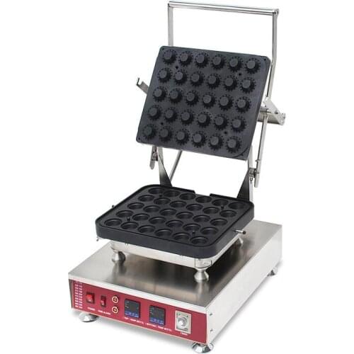 Free shipping Mini 30 pcs/plate Double digital Egg tart machine Egg Shell Maker