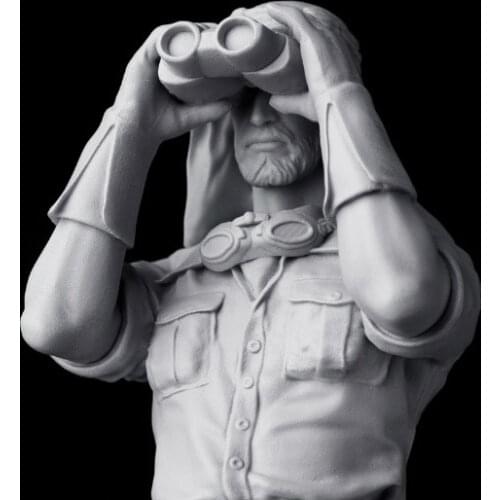 Resin Figure Kit Ma.K 1/20 COMMANDER Unpainted Garage Resin Model Kit