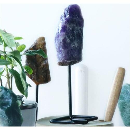 Wholesale 6pcs/Lot Irregular Natural Stone Ornaments Nordic Wind Ore Simple Desk Living Room Home Stone Ornaments Handmake