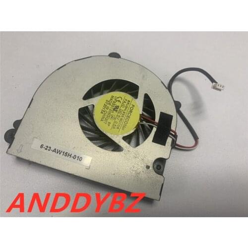 Original DFS551205GQ0T CPU Cooling Fan For CLEVO P370EM LAPTOP 6-23-AW15H-010 100% TESED OK