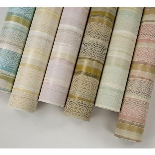 Beibehang Modern minimalist Chinese nonwoven wallpaper living room bedroom TV backdrop clothing store renovation 3d wallpaper