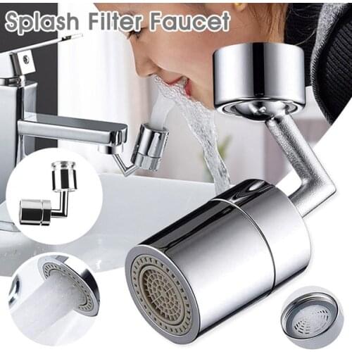 Universal Movable Tap Head 720 Dgree Rotatable Filter Nozzle Swivel Tap Kitchen Faucet Head