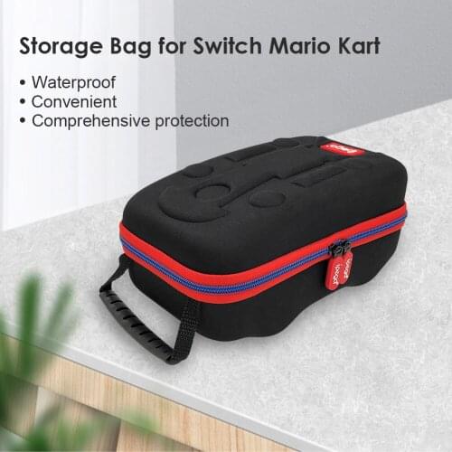 Waterproof EVA Portable Kart Carrying Case for Mario Kart Live Home Circuit Game Electronic Machine Accessories