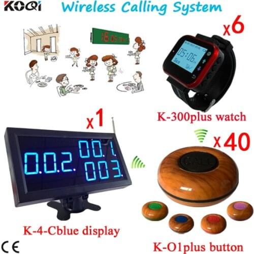 Table Call Bell Button Waiter Calling System Table Buzzer Paging Buttons For Coffee Pot