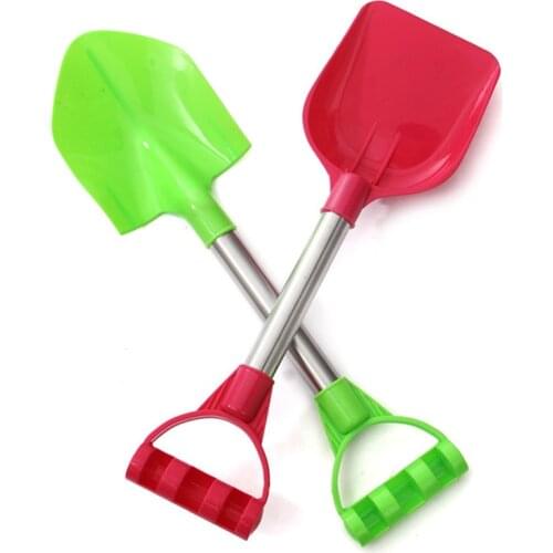 2Pcs/Set Beach Shovel Beach Toy Kids Outdoor Digging Sand Shovel Play Sand Tool Playing Shovels Play House Toys Summer