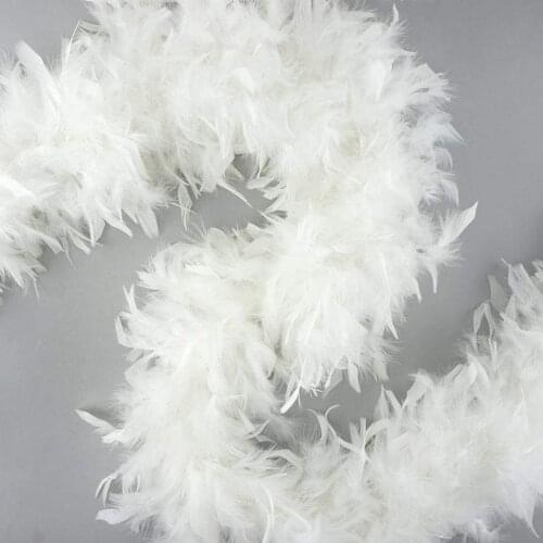 2yards/lot fluffy Turkey Feathers for crafts Boa diy marabou feathers for jewelry making Clothing Accessories Wedding Decoration