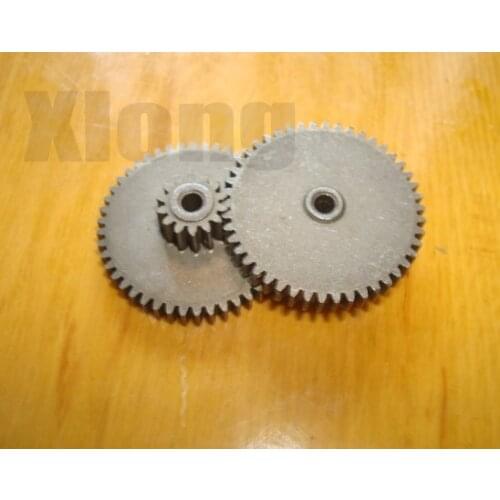 5PCS 0.6 die / 0.6 Die Double Gear / Metal Gear /Inner Hole 3mm / 14 Teeth-46 Teeth